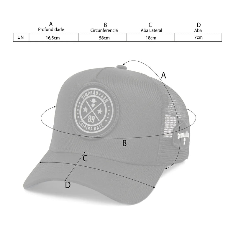 Original Sapream Fashion Agro Country Breathable Strapback Men's Suede Cap