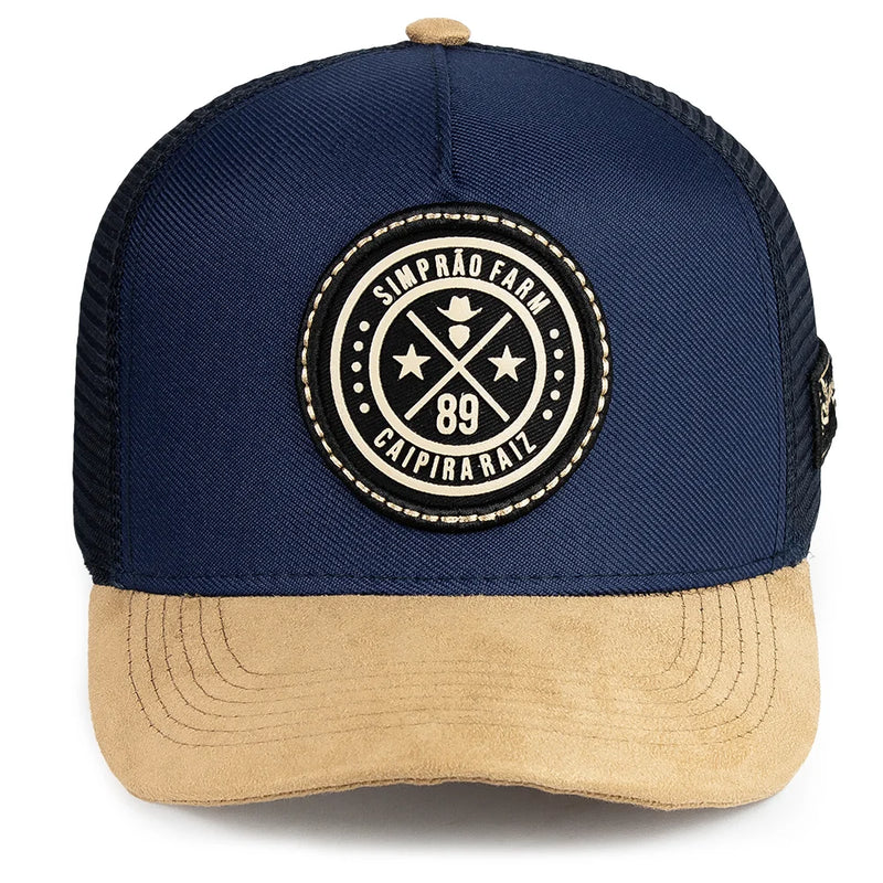 Original Sapream Fashion Agro Country Breathable Strapback Men's Suede Cap