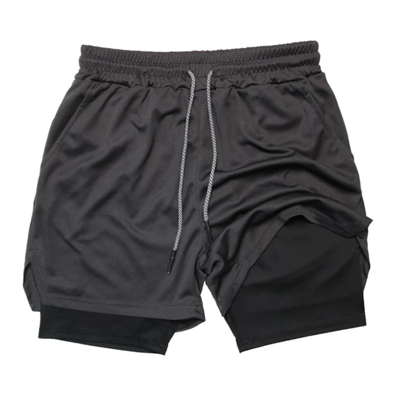 Shorts Para Treino 2 em 1 Esporte Air Effect