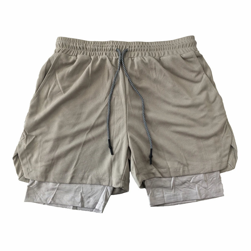 Shorts Para Treino 2 em 1 Esporte Air Effect