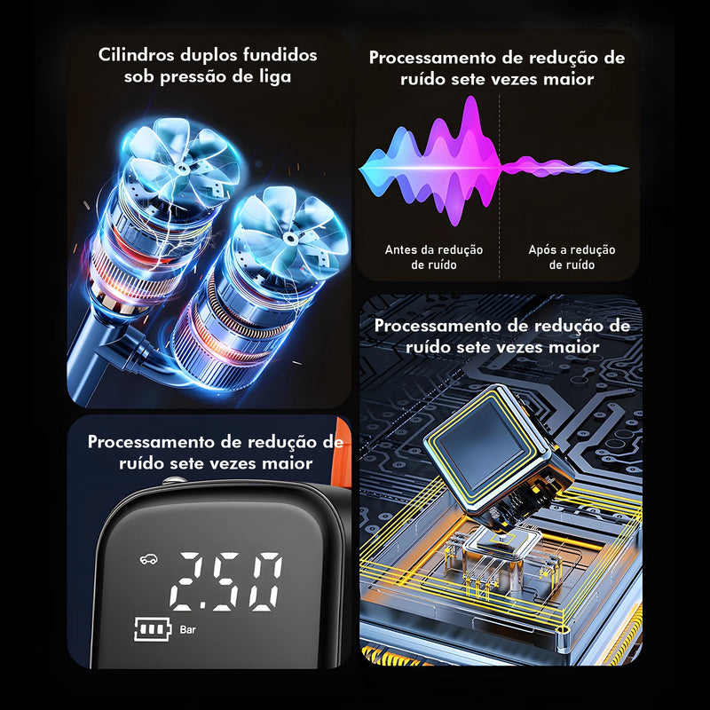 Compressor de Ar Portátil
