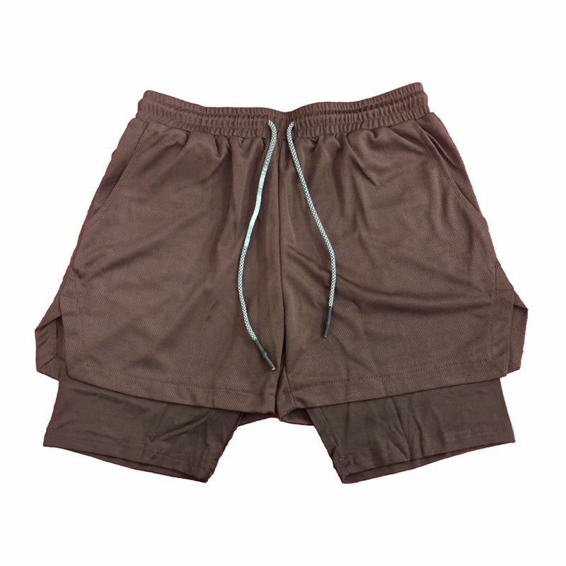 Shorts Para Treino 2 em 1 Esporte Air Effect