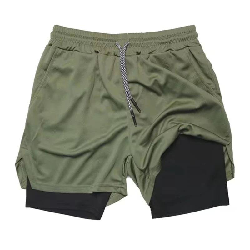 Shorts Para Treino 2 em 1 Esporte Air Effect