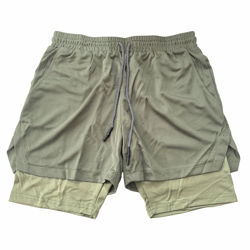 Shorts Para Treino 2 em 1 Esporte Air Effect